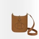 Hermes Evelyne 16 Shoulder Bag Brown 16cm