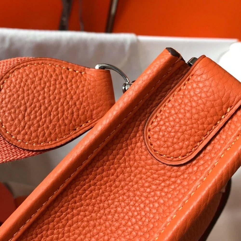 Hermes Evelyne 25 Crossbody Bag Amazon Orange 25Cm