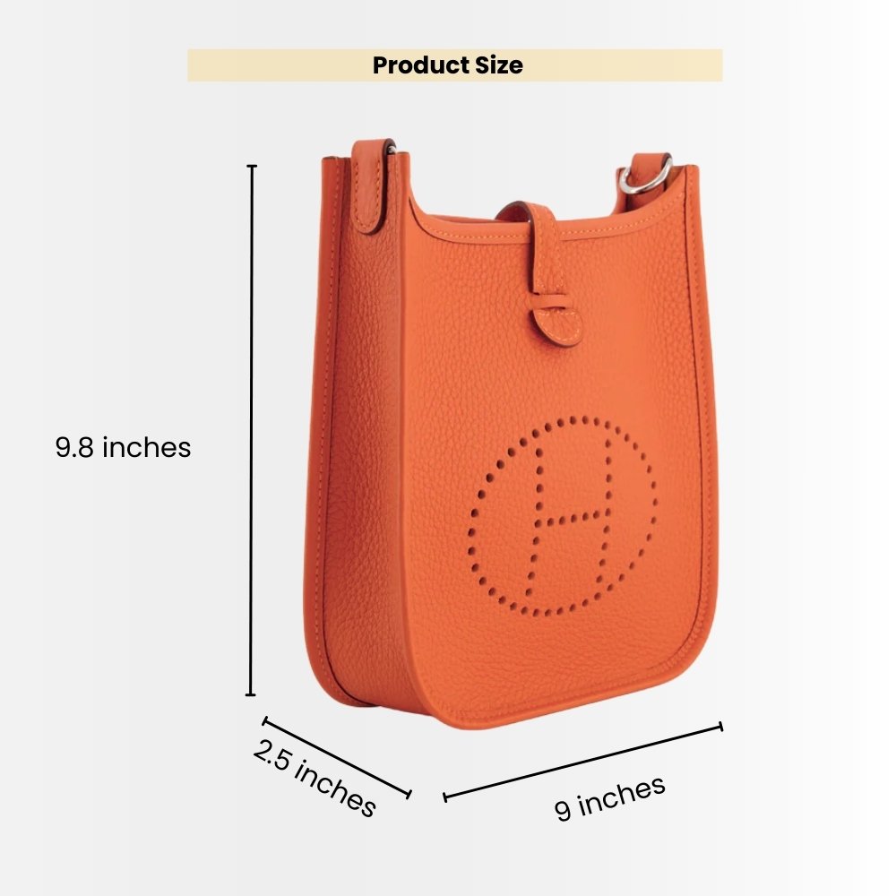 Hermes Evelyne 25 Crossbody Bag Amazon Orange 25Cm
