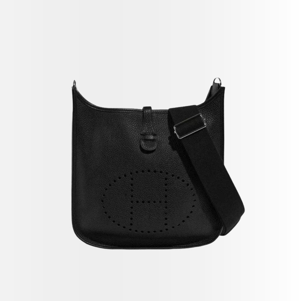 Hermes Evelyne 25 Crossbody Bag Black 25Cm H069426CKAV