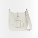 Hermes Evelyne Clemence PM 25Cm White H069426CCDN