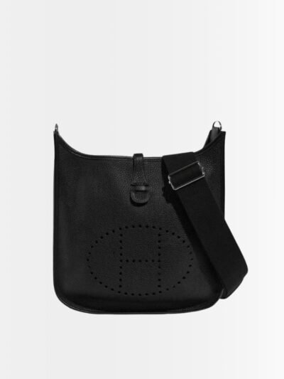 Hermes Evelyne TPM Crossbody Bag Black 16Cm H069426CKAV
