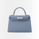 Hermes Kelly 28 Epsom Bleu Celeste 28Cm
