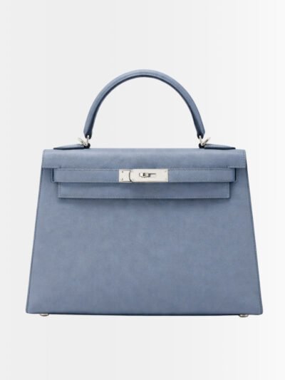 Hermes Kelly 28 Epsom Bleu Celeste 28Cm