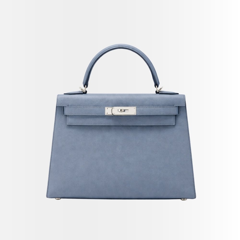 Hermes Kelly 28 Epsom Bleu Celeste 28Cm