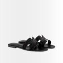 Hermès Oran Sandals Black Crystal H222108Z 02360