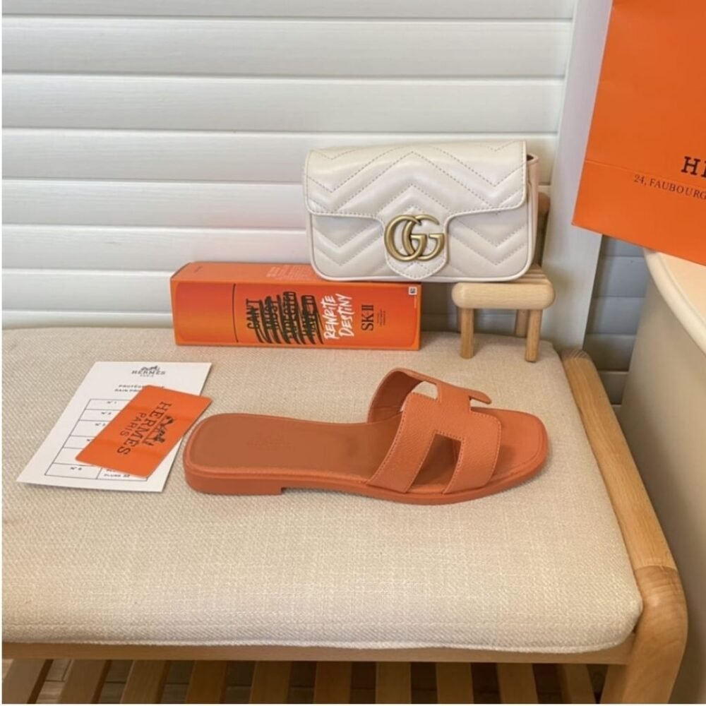 Hermès Oran Sandals Orange H202230Z 5H360