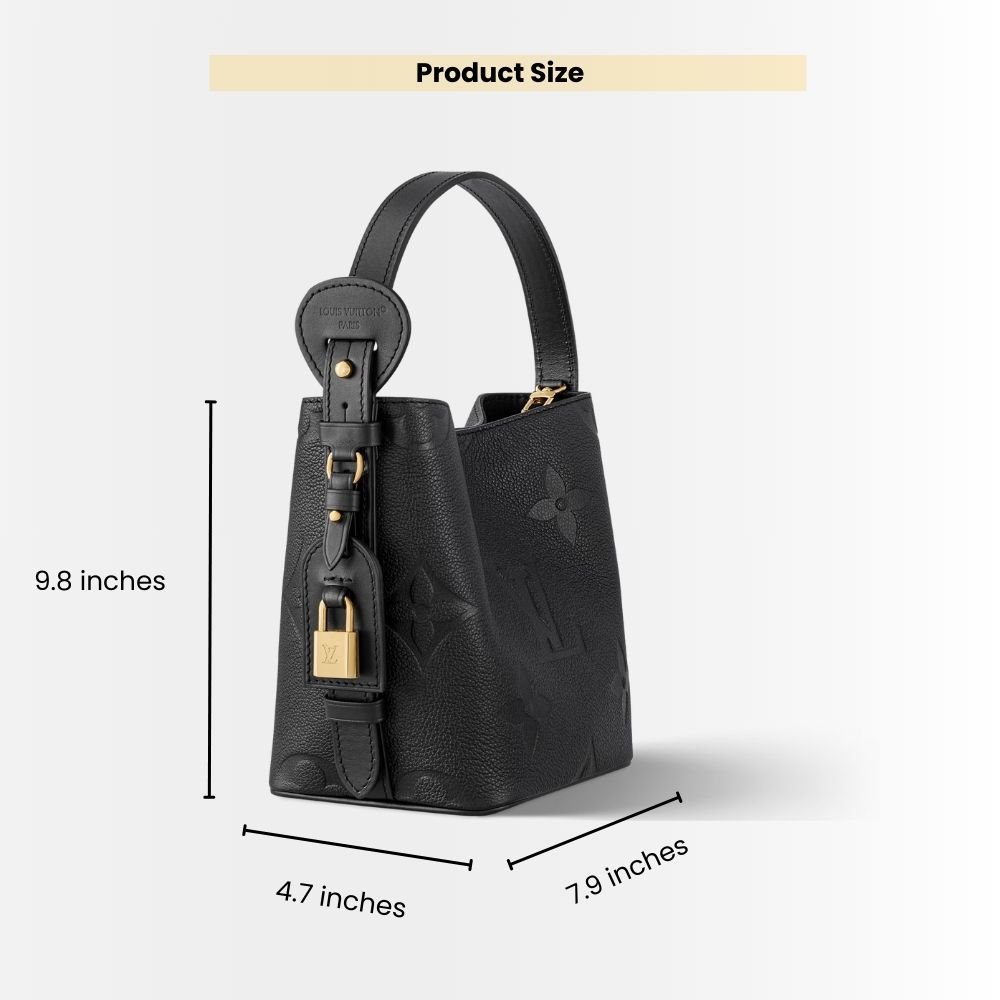 Louis Vuitton All In BB Bag Black 20Cm M13480