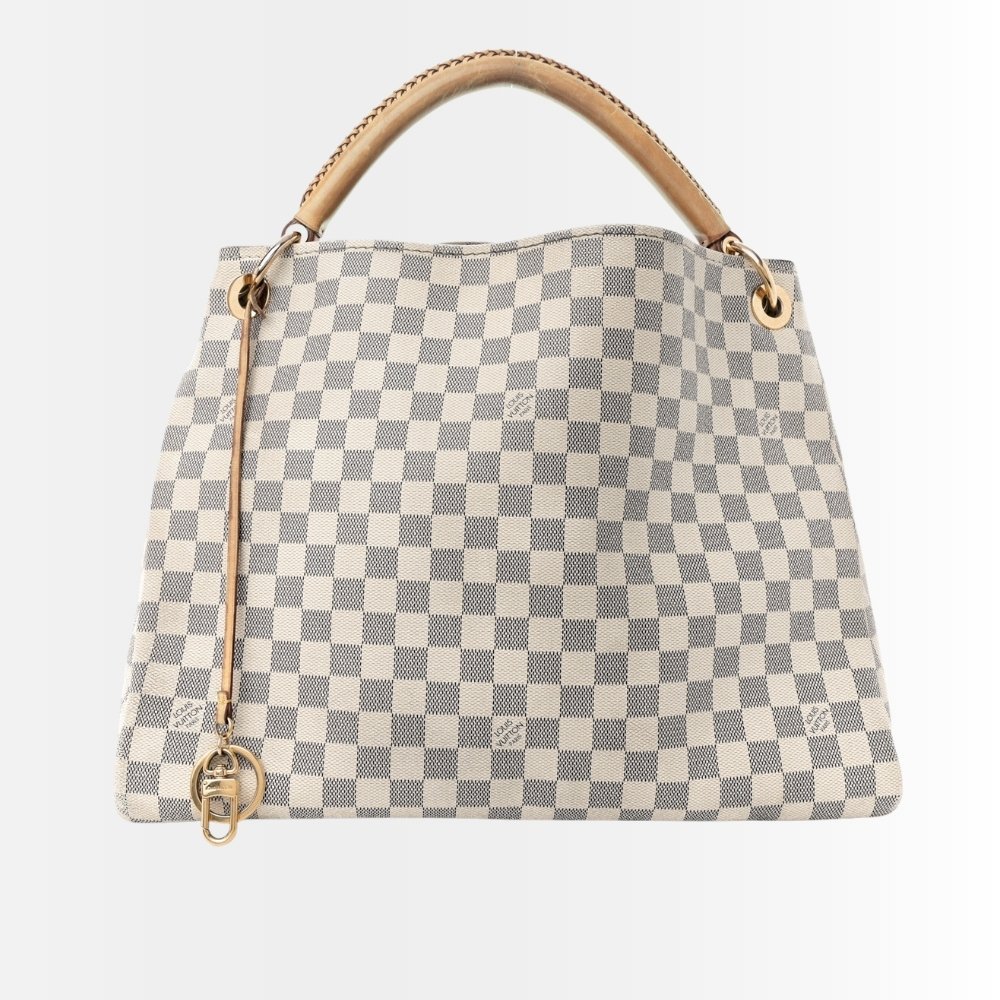 Louis Vuitton Artsy MM Damier Azur Cream 41Cm N40253