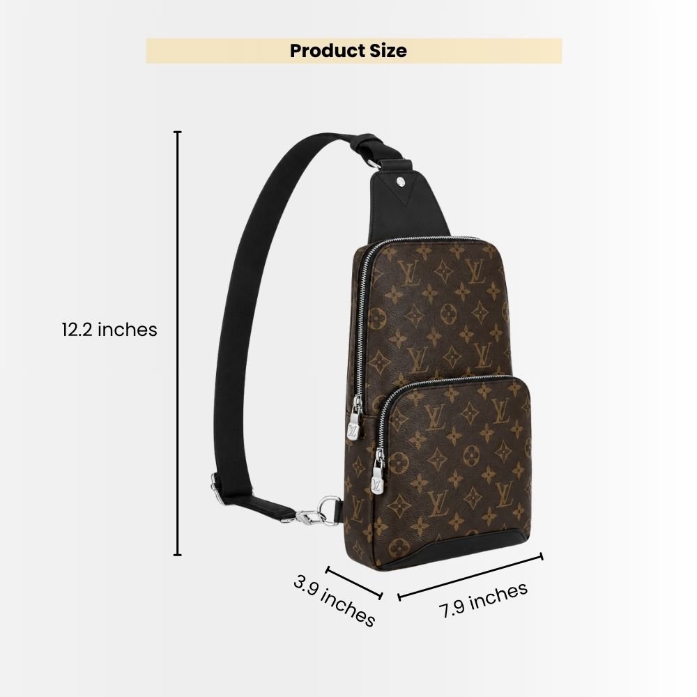 Louis Vuitton Avenue Slingbag Monogram Brown 31Cm M45897
