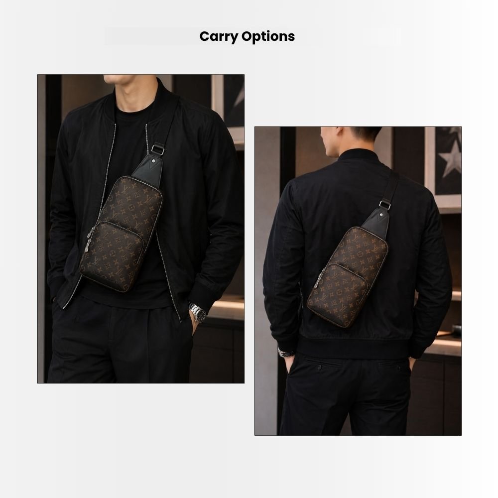 Louis Vuitton Avenue Slingbag Monogram Brown 31Cm M45897