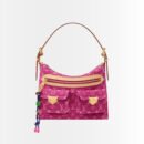 Louis Vuitton Baggy Fuchsia Denim 30Cm M28266