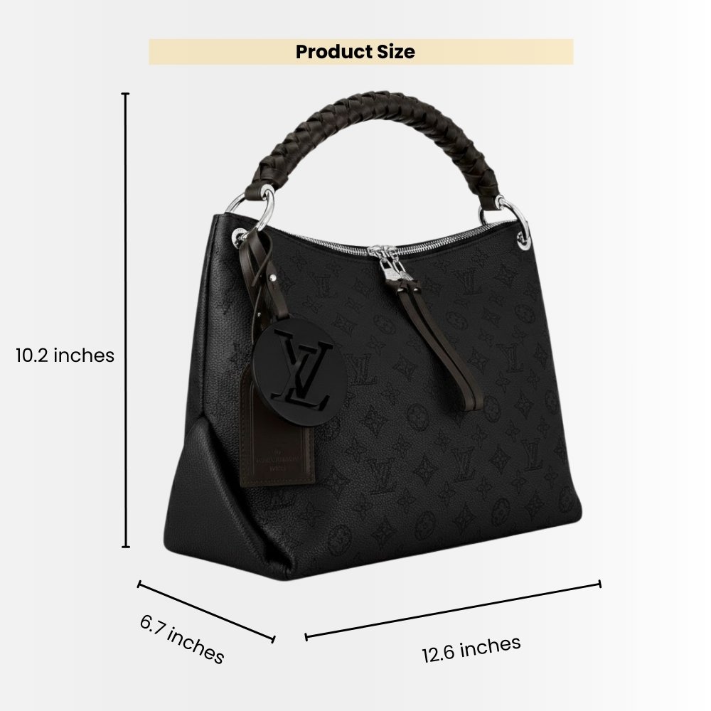 Louis Vuitton Beaubourg Hobo MM Black 32Cm M56073