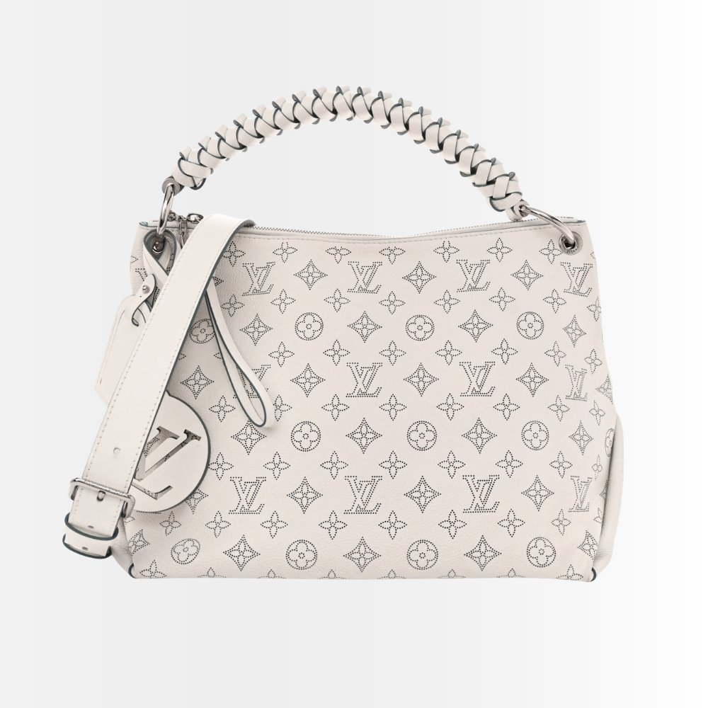 Louis Vuitton Beaubourg Hobo MM White 32Cm M56201