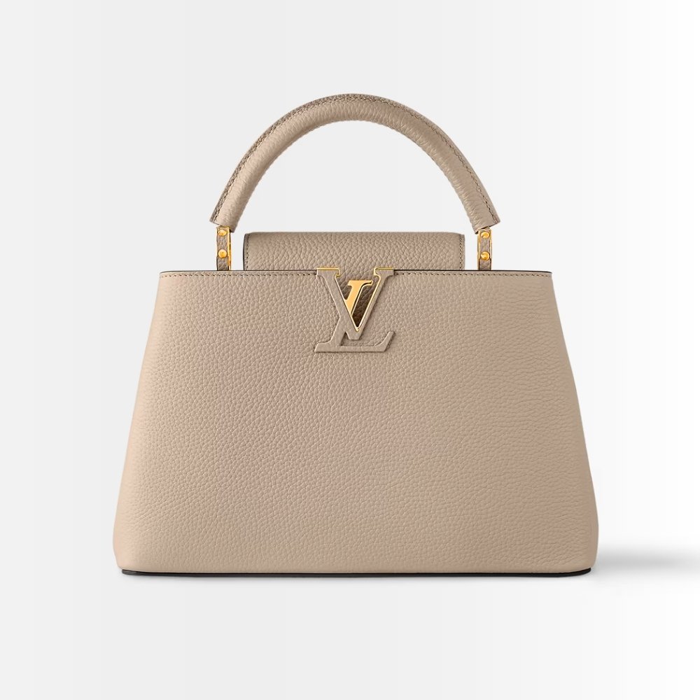 Louis Vuitton Capucines BB Galet Grey 27Cm M94634