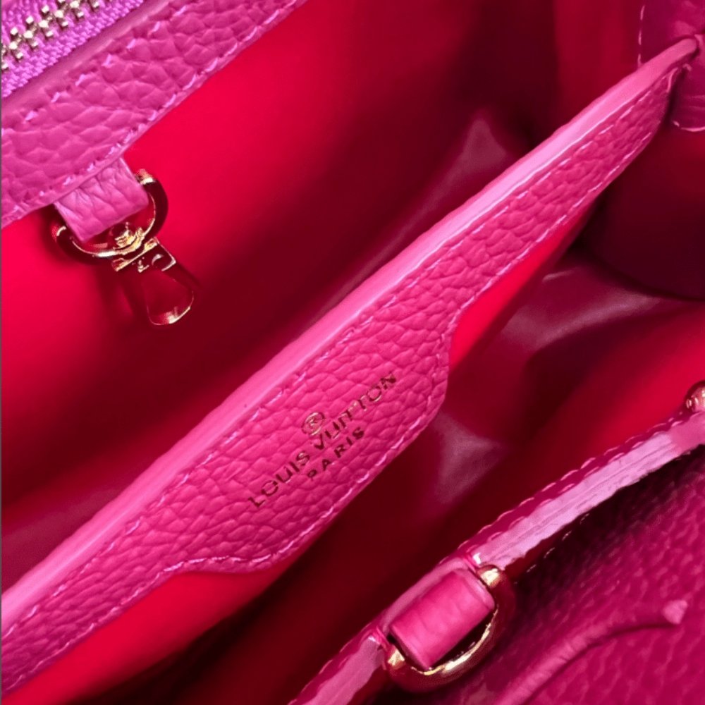Louis Vuitton Capucines BB Pink 27Cm M20845