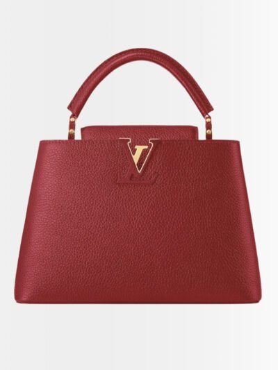 Louis Vuitton Capucines BB Scarlet Red 27Cm M52689