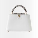 Louis Vuitton Capucines BB Snow White 27Cm