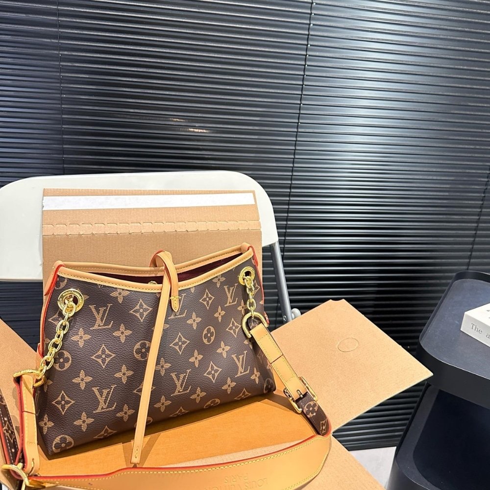 Louis Vuitton CarryAll BB Monogram Brown 25Cm M13014