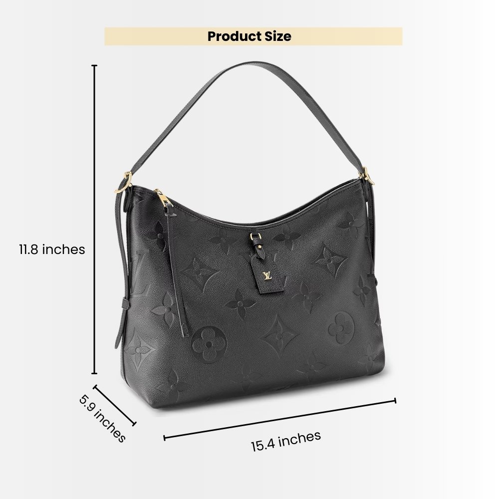 Louis Vuitton CarryAll MM Black 39Cm M46289