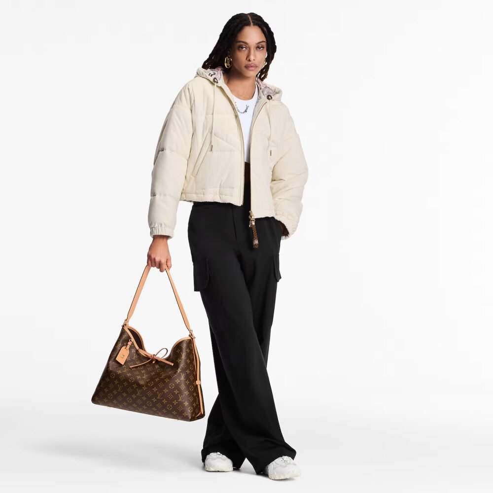 Louis Vuitton CarryAll MM Monogram Brown 39Cm M46197