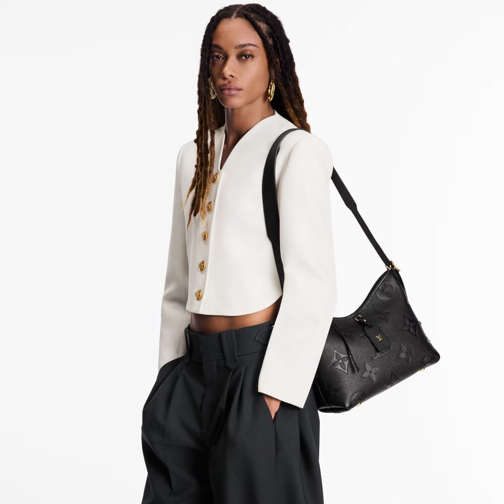 Louis Vuitton CarryAll PM Black 29Cm M46288