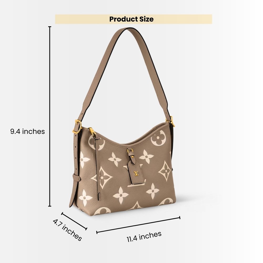 Louis Vuitton CarryAll PM Crème Beige 29Cm M47180