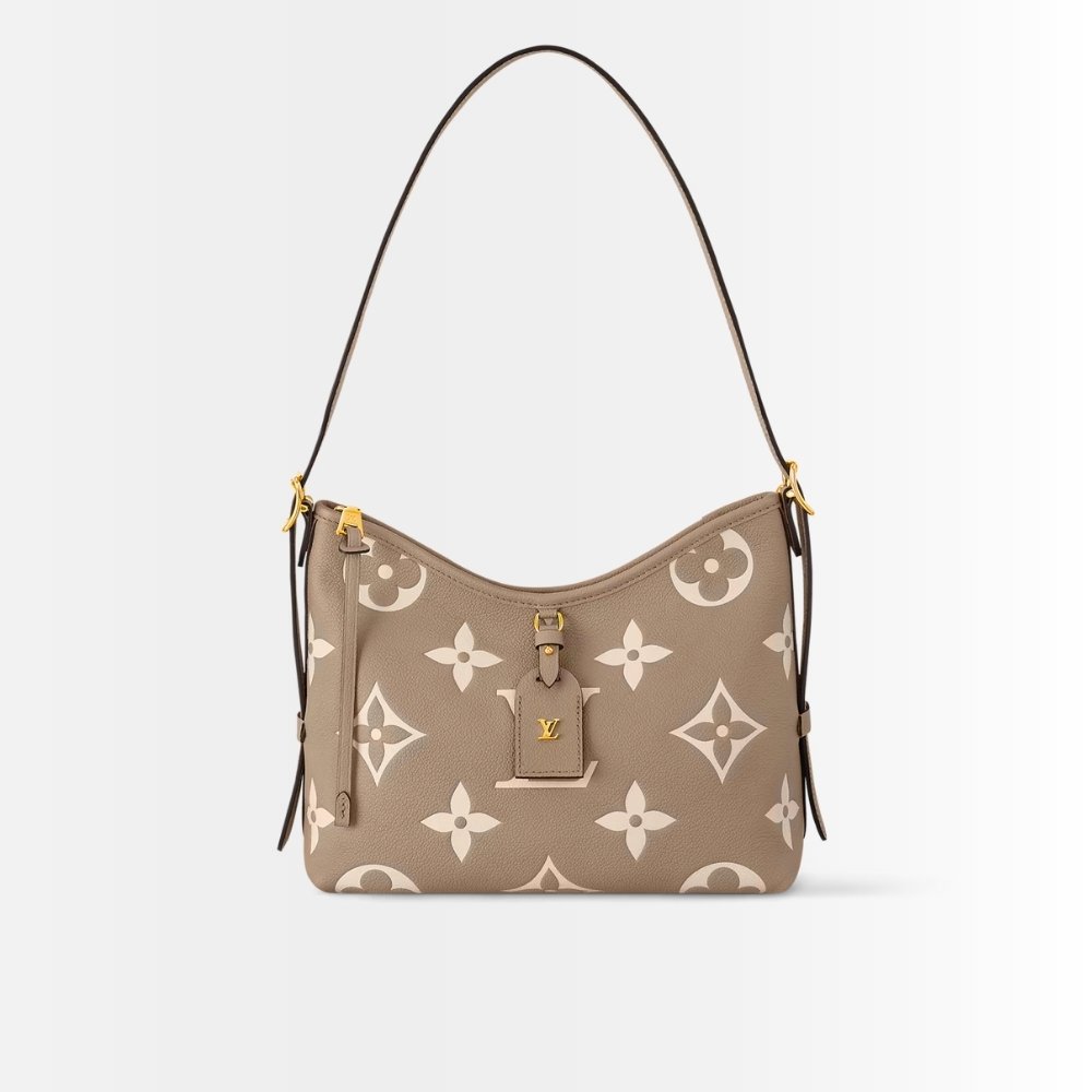 Louis Vuitton CarryAll PM Crème Beige 29Cm M47180