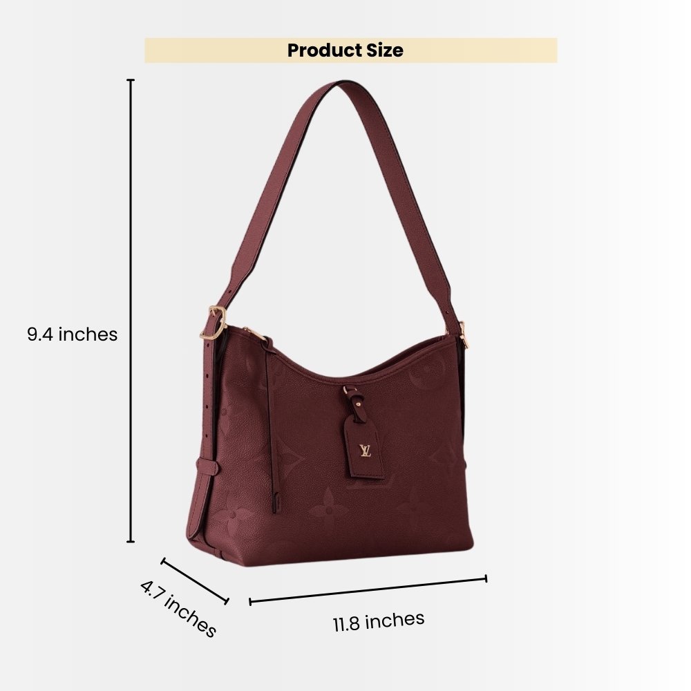 Louis Vuitton CarryAll PM Dark Red 30Cm