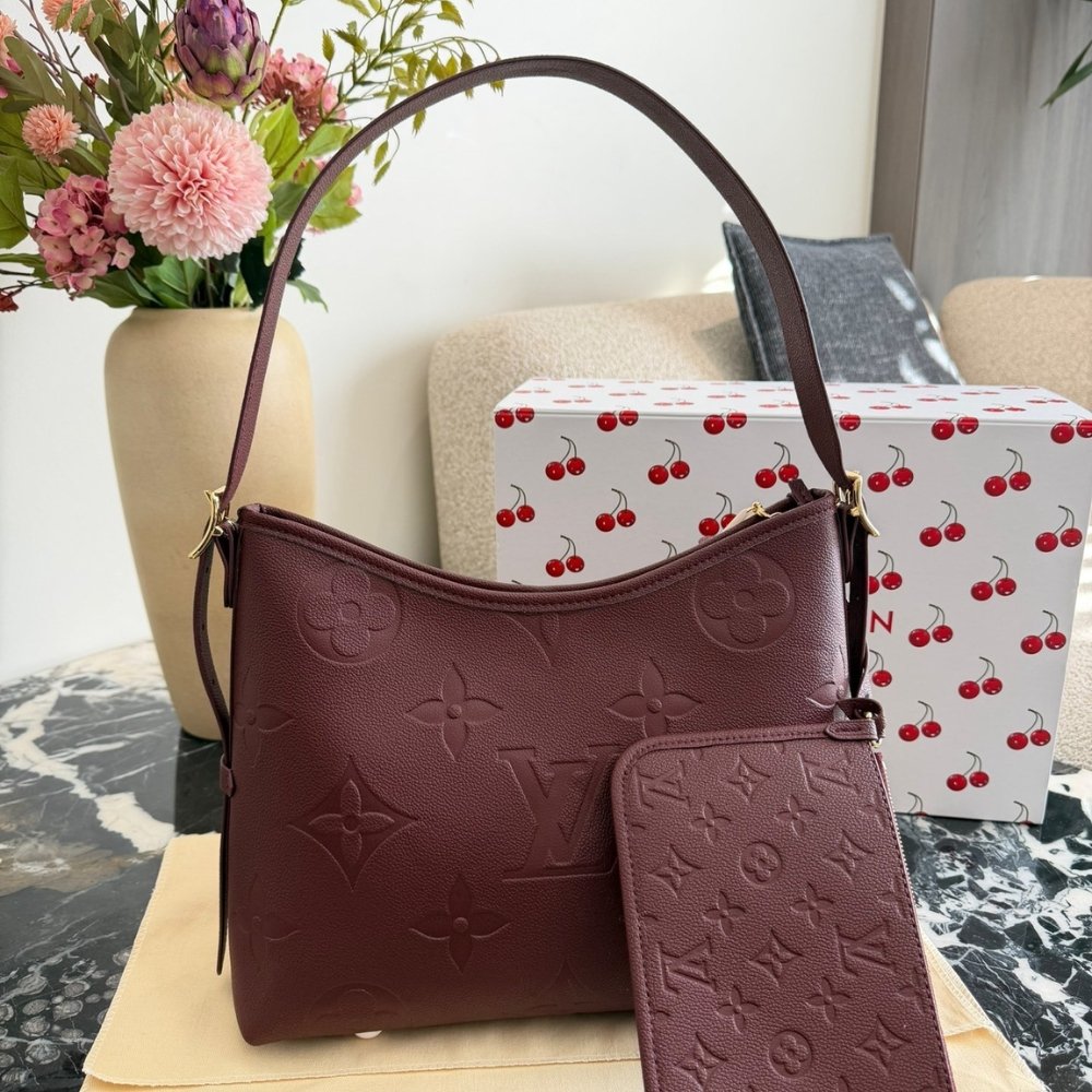 Louis Vuitton CarryAll PM Dark Red 30Cm