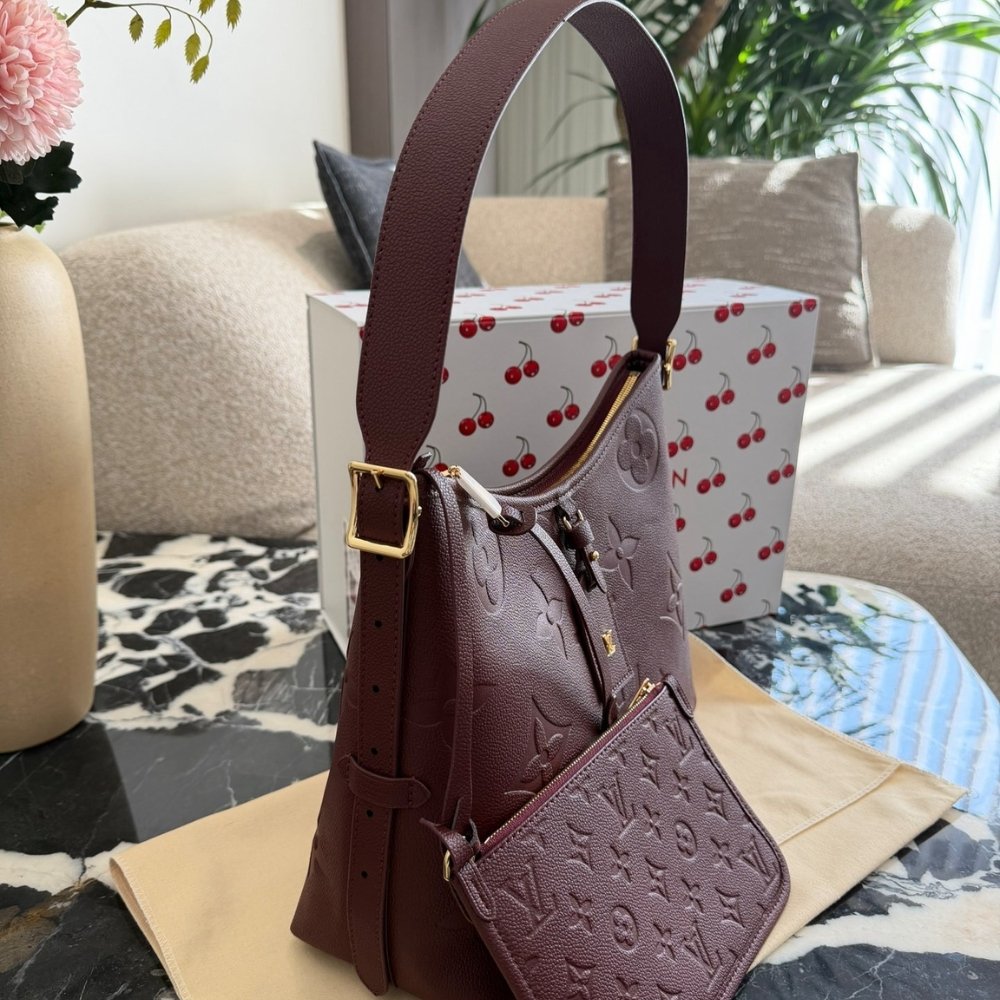 Louis Vuitton CarryAll PM Dark Red 30Cm