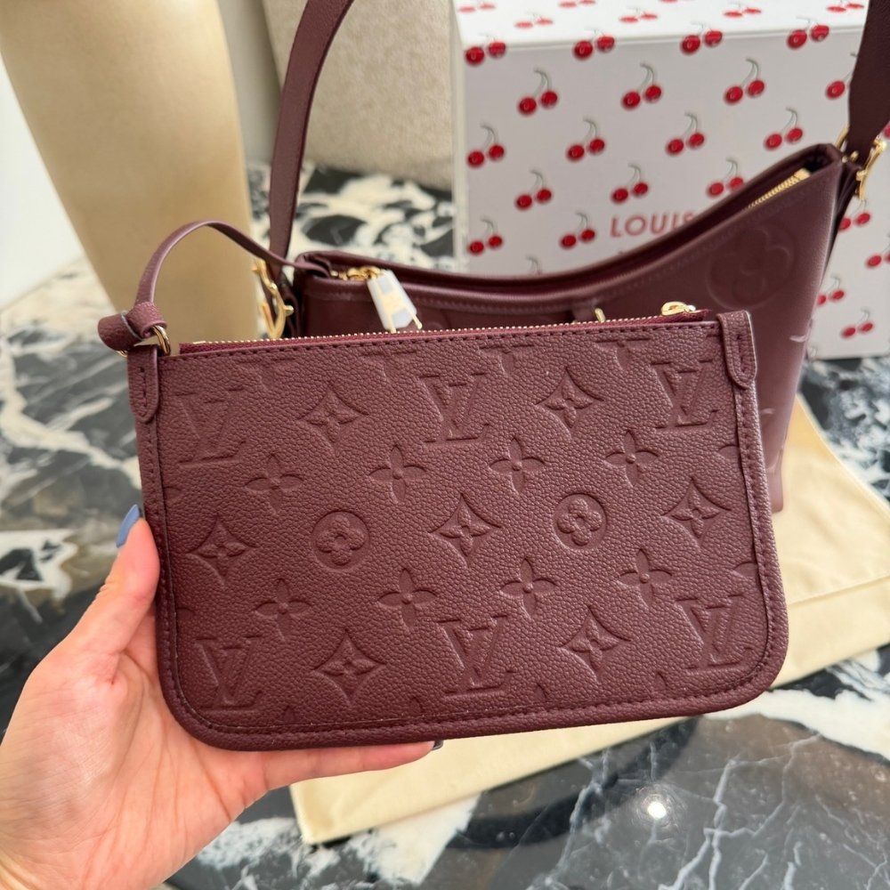 Louis Vuitton CarryAll PM Dark Red 30Cm