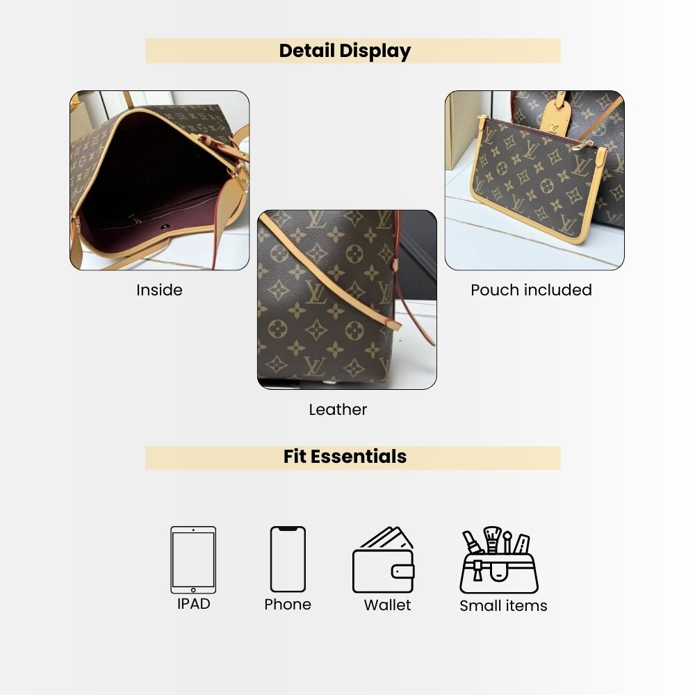 Louis Vuitton CarryAll PM Monogram Brown 29Cm M46203