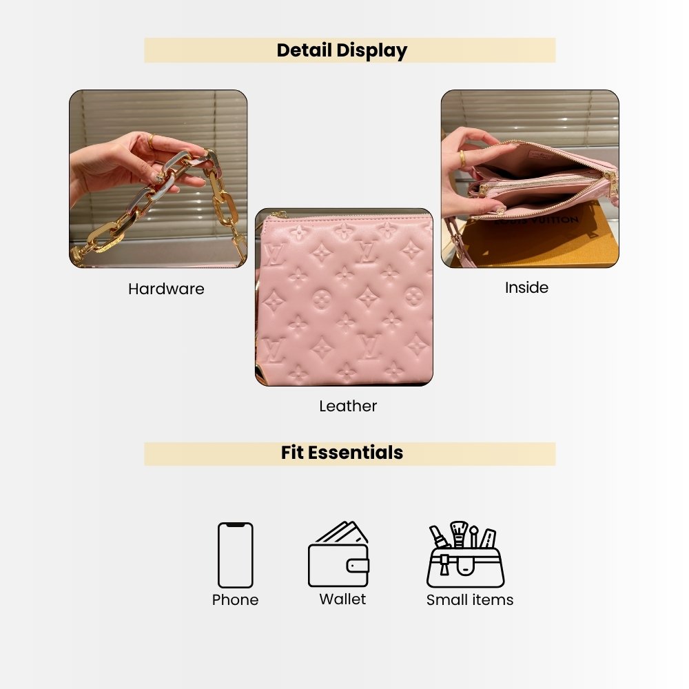 Louis Vuitton Coussin BB Pink 21cm