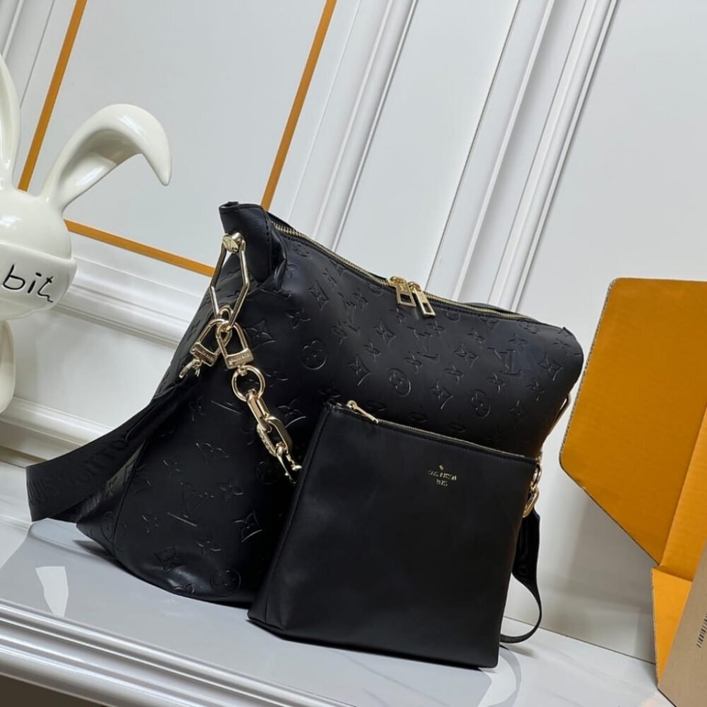Louis Vuitton Coussin Hobo MM Black 38cm M12068