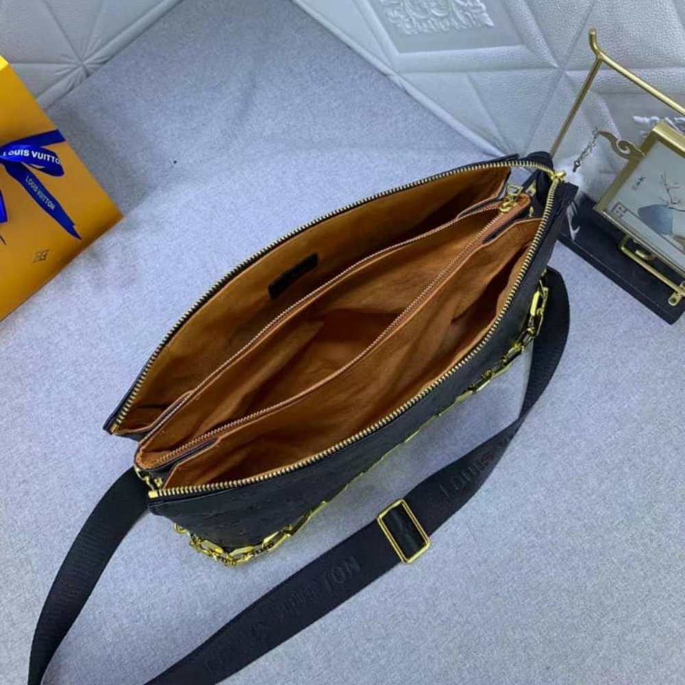 Louis Vuitton Coussin MM Black 34Cm M21264