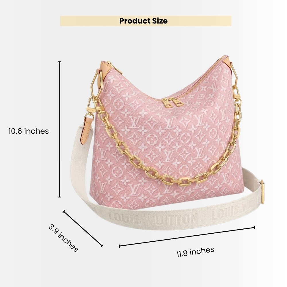 Louis Vuitton Coussin MM Monogram Emblème Pink 30cm