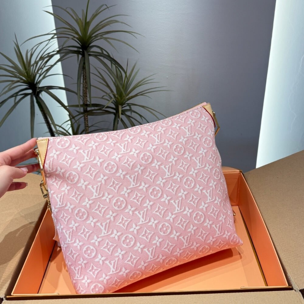 Louis Vuitton Coussin MM Monogram Emblème Pink 30cm