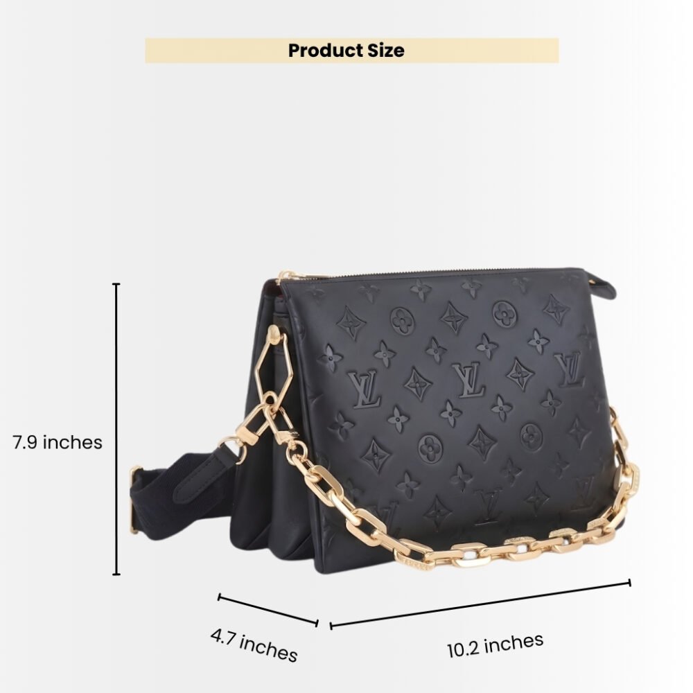 Louis Vuitton Coussin PM Bag Black 26Cm M21260