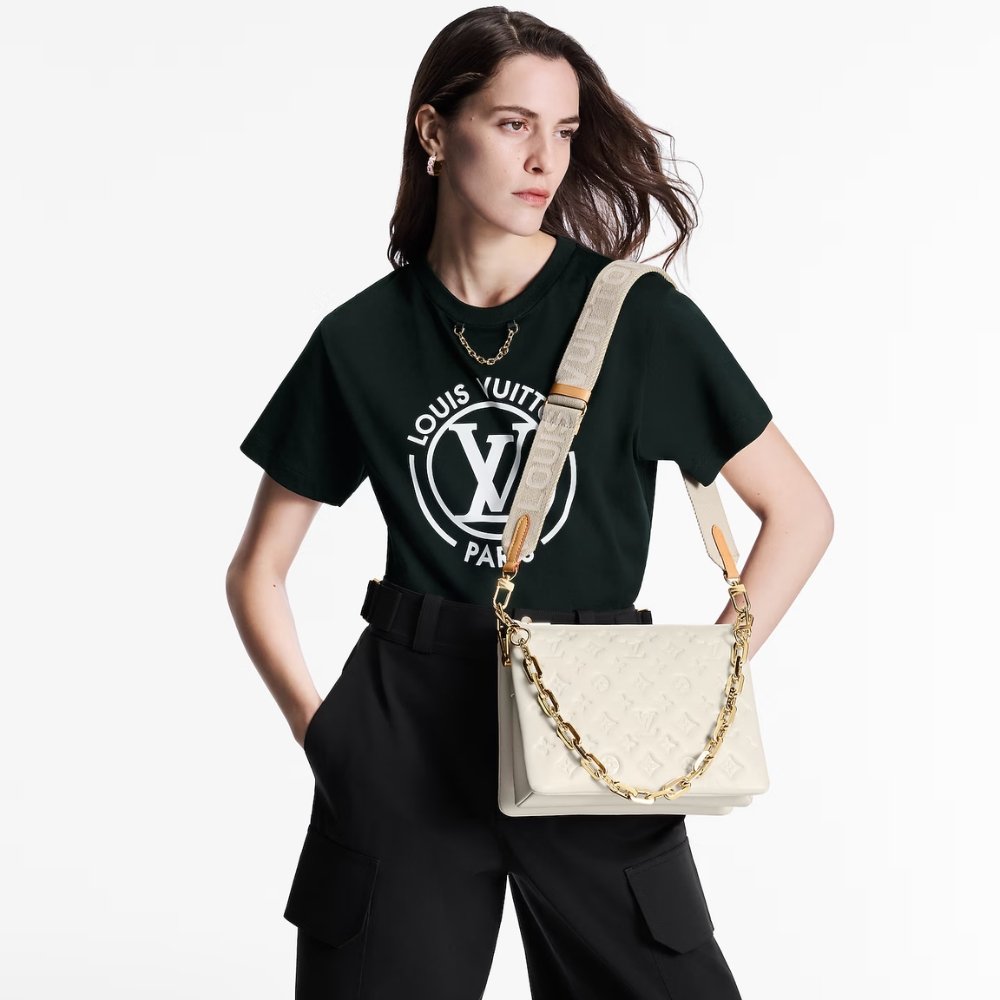 Louis Vuitton Coussin PM Cream 26Cm M57793
