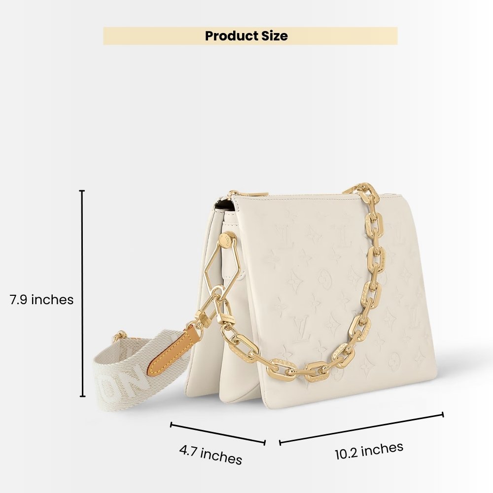 Louis Vuitton Coussin PM Cream 26Cm M57793