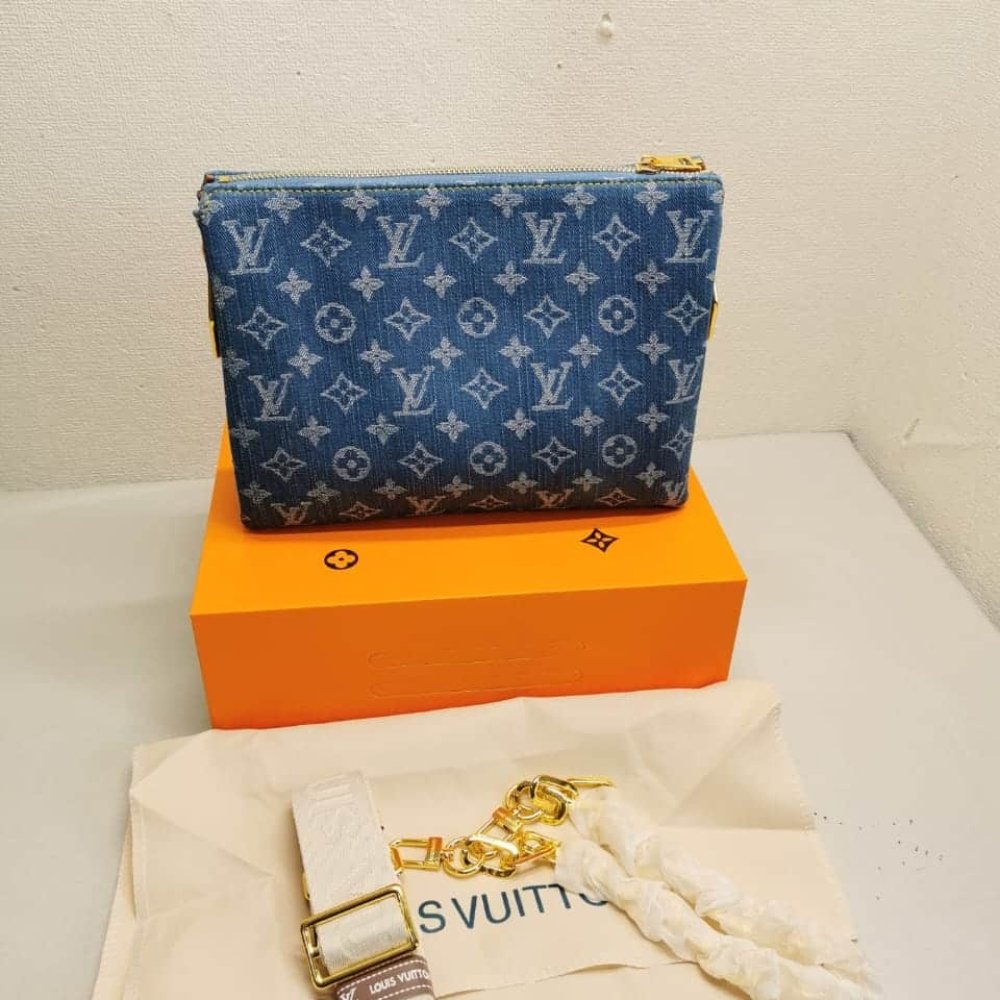 Louis Vuitton Coussin PM Denim Blue 26Cm M24564
