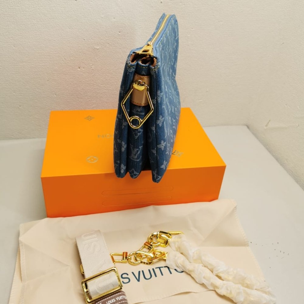 Louis Vuitton Coussin PM Denim Blue 26Cm M24564