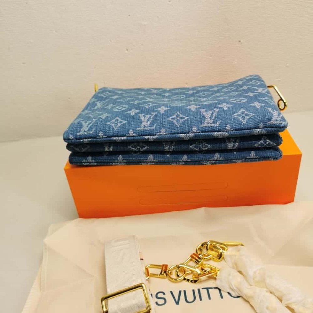 Louis Vuitton Coussin PM Denim Blue 26Cm M24564