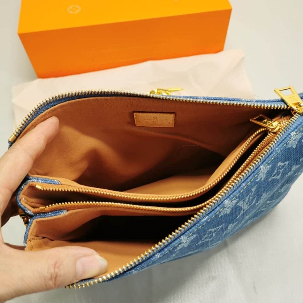 Louis Vuitton Coussin PM Denim Blue 26Cm M24564
