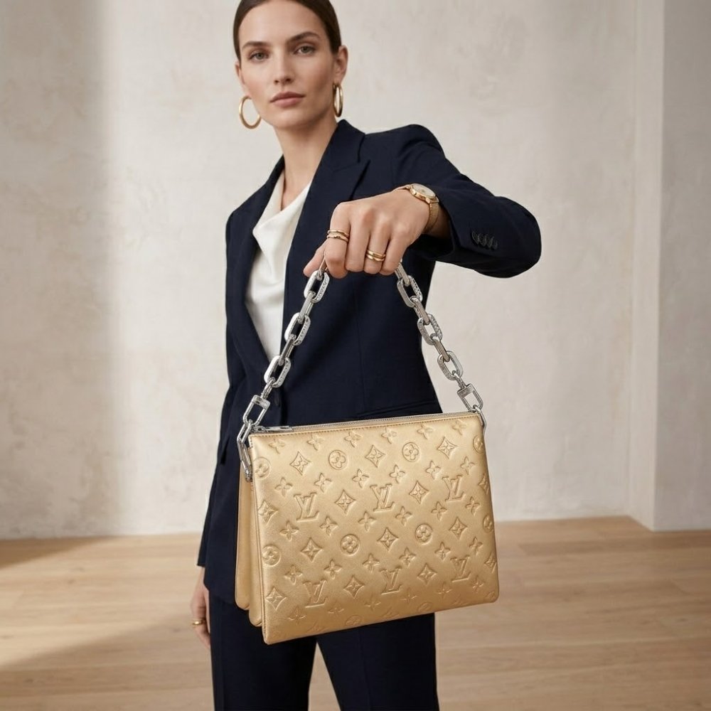 Louis Vuitton Coussin PM Golden 26Cm M59278