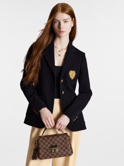 Louis Vuitton Croisette Damier Ebene 25Cm N53000