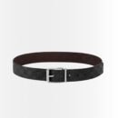 Louis Vuitton Damier Print Reversible Belt Black And Dark Brown 40mm M9150U