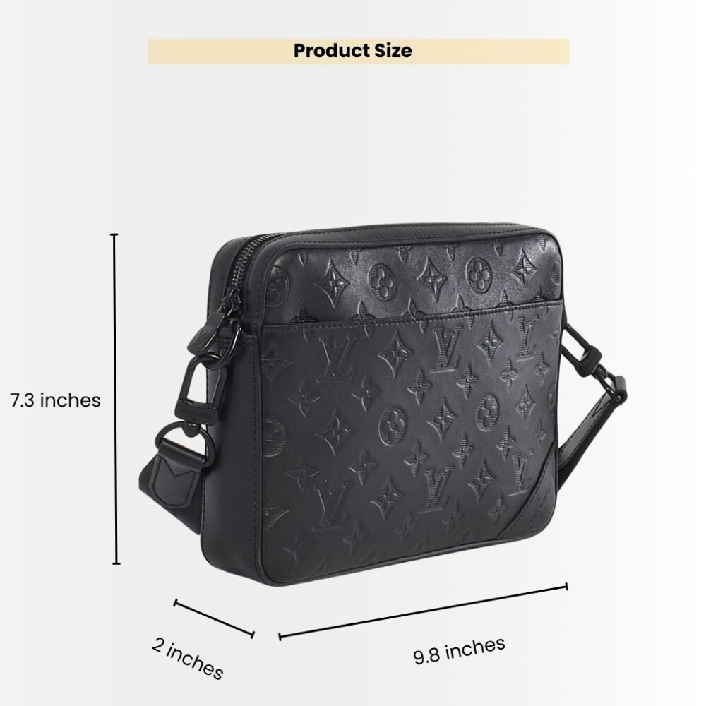 Louis Vuitton Duo Messenger Black 25cm M69827