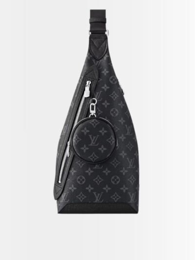 Louis Vuitton Duo Slingbag Monogram Black 42Cm M30936
